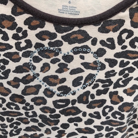 Gymboree Leopard Tee Faux Gem Danskin Now Black Velour Leotard Tulle Skirt 6-6X - Picture 1 of 16